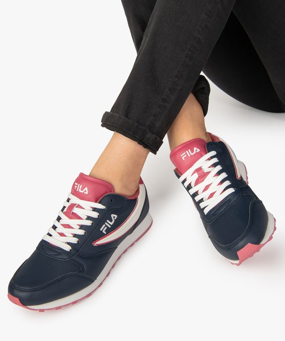 Baskets femme colorées à lacets – Fila Orbit Low vue1 - FILA - GEMO