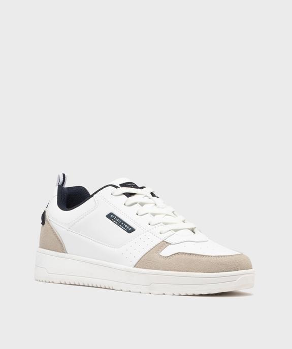Baskets basses de ville perforées homme vue2 - URBAN STEPS GEMO FOR GOOD - GEMO
