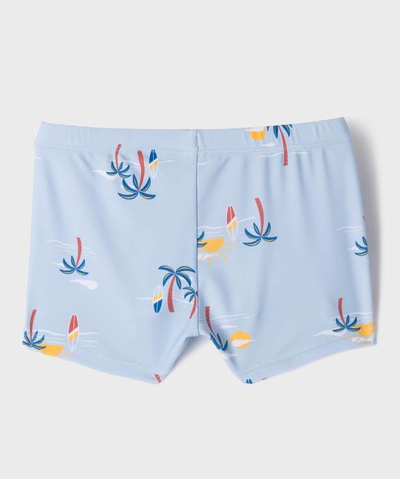 Shorty de bain imprimé garçon vue3 - GEMO 4G GARCON - GEMO