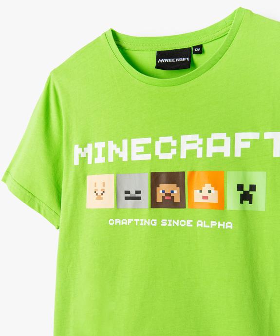 Pyjashort garçon bicolore - Minecraft vue2 - MINECRAFT - GEMO