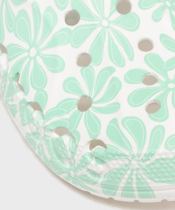 Sabots souples Baya à motifs fleuris femme - Crocs vue6 - CROCS - GEMO