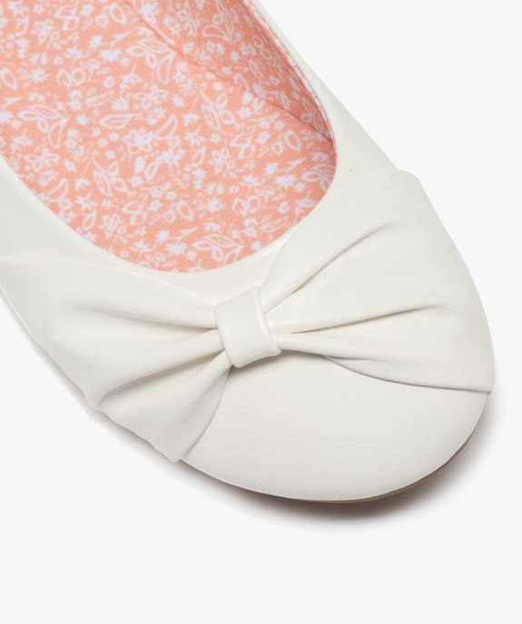 Ballerines femme unies ultra-légères à bout drapé  vue6 - VALENTINA BALDA - GEMO