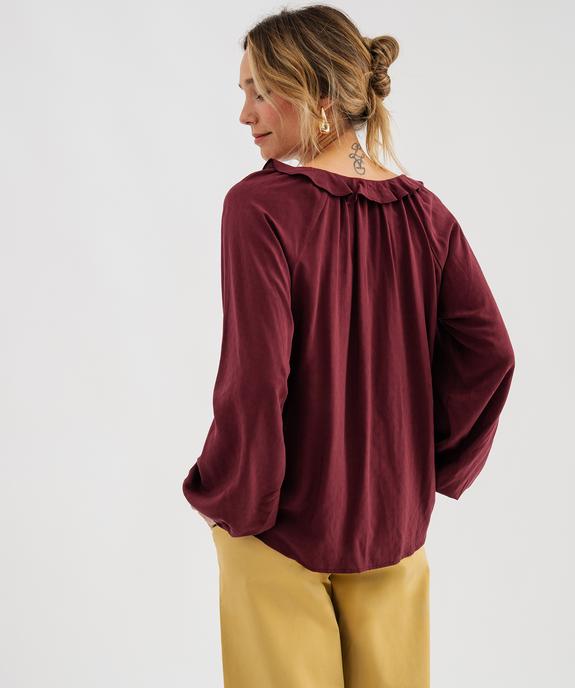 Blouse manches longues ample et fluide femme vue3 - GEMO(FEMME PAP) - GEMO