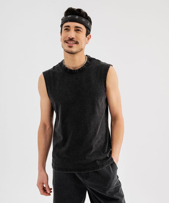 Débardeur à col rond style vintage homme vue2 - GEMO (HOMME) - GEMO