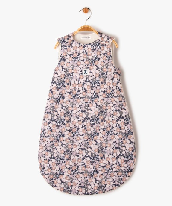 Gigoteuse TOG 3 en toile de coton imprimé fleuri – LuluCastagnette vue2 - LULUCASTAGNETTE - GEMO