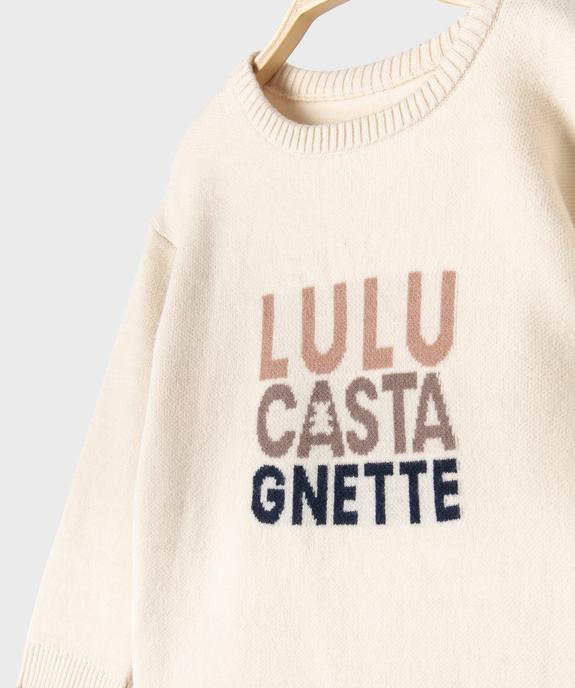 Ensemble 2 pièces pull + pantalon bébé garçon - LuluCastagnette vue2 - LULUCASTAGNETTE - GEMO