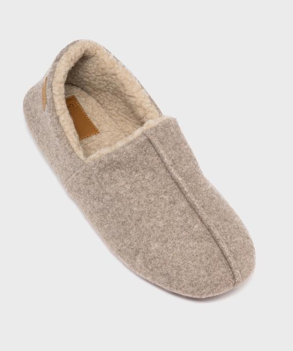 Chaussons pantoufles fourrées cosy femme - DIM vue5 - DIM - GEMO