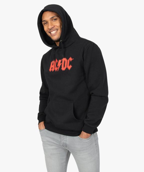 Sweat homme à capuche imprimé AC/DC vue2 - ACDC - GEMO