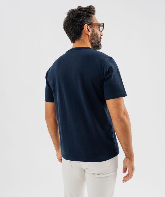 Tee-shirt manches courtes et col rond homme vue3 - GEMO (HOMME) - GEMO