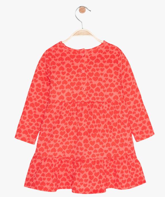 Robe bébé fille bohème à motifs vue3 - GEMO(BEBE DEBT) - GEMO