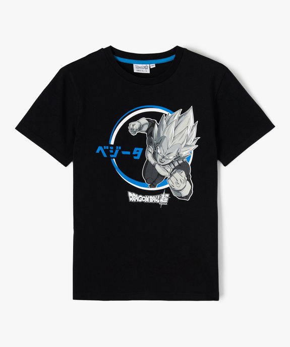 Tee-shirt manches courtes imprimé Vegeta - Dragon Ball Super vue1 - DRAGON BALL Z - GEMO