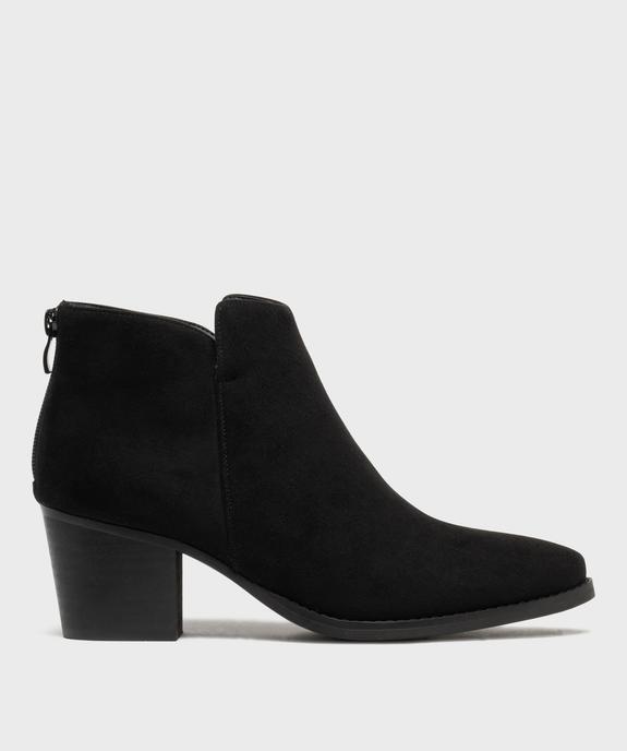 Bottines à talon imprimé léopard femme - Follow Me vue1 - FOLLOW ME - GEMO