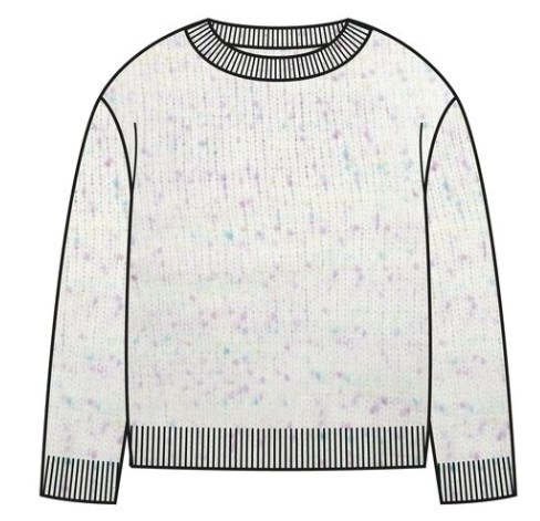 Pull en maille bouclette fille vue1 - GEMO (ENFANT) - GEMO