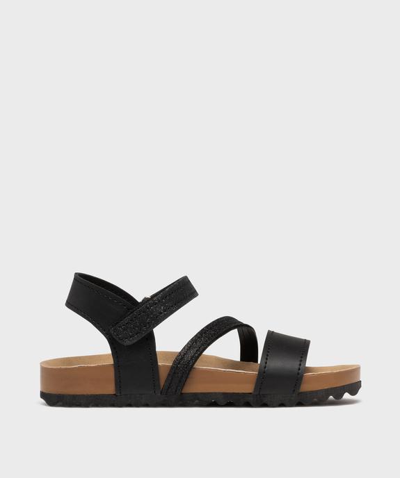 Sandales multibrides pailletées légères fille vue1 - LOVELY WINGS - GEMO