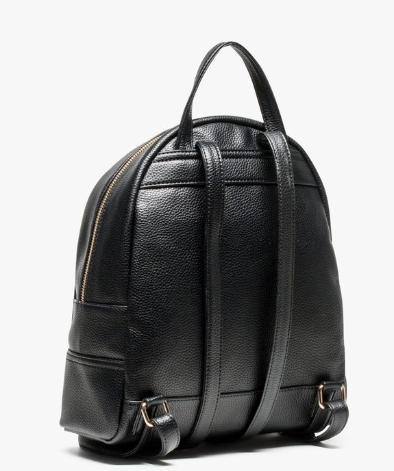 Petit sac à dos chic fermeture zippée vue2 - GEMO (ACCESS) - GEMO