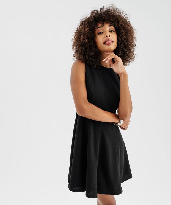 Robe courte sans manches bas évasé femme vue6 - GEMO 4G FEMME - GEMO