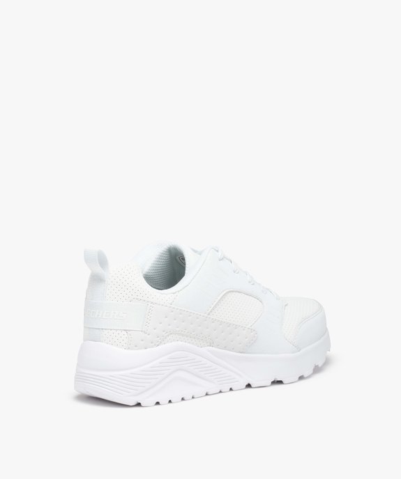 Baskets garçon unies à lacets - Skechers Unolite vue4 - SKECHERS - GEMO