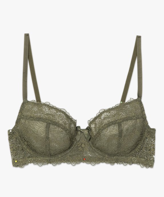 Soutien-gorge à armatures en dentelle vue4 - GEMO(HOMWR FEM) - GEMO
