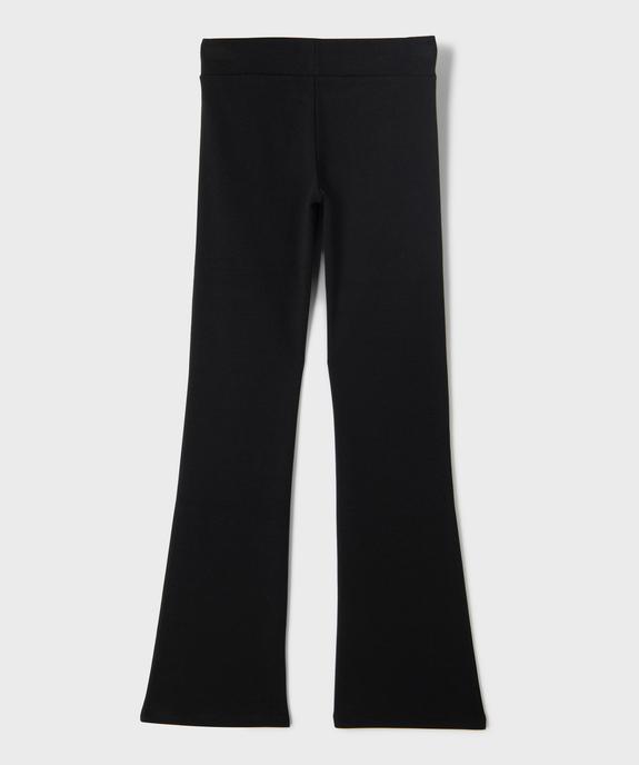 Legging en coton stretch coupe flare fille vue5 - GEMO 4G FILLE - GEMO