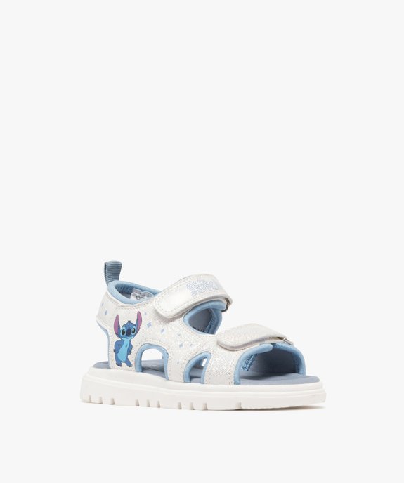 Sandales à scratch motif Stitch fille - Disney vue3 - LILO & STITCH - GEMO