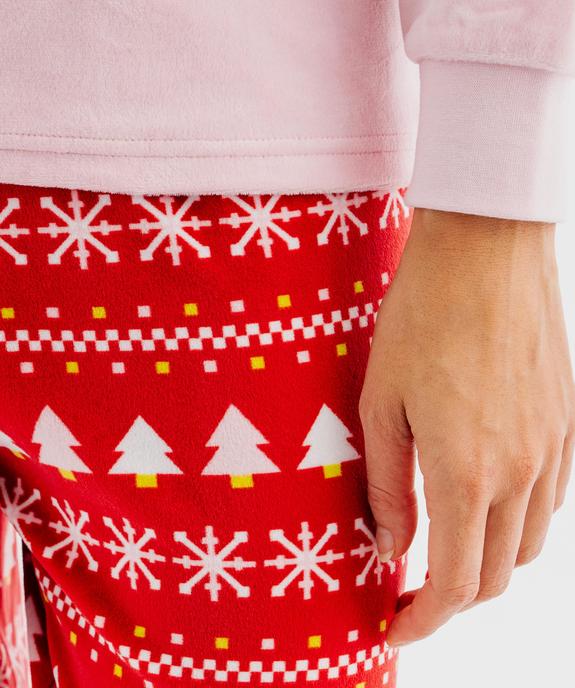 Pyjama pantalon Noël femme - The Grinch vue3 - THE GRINCH - GEMO