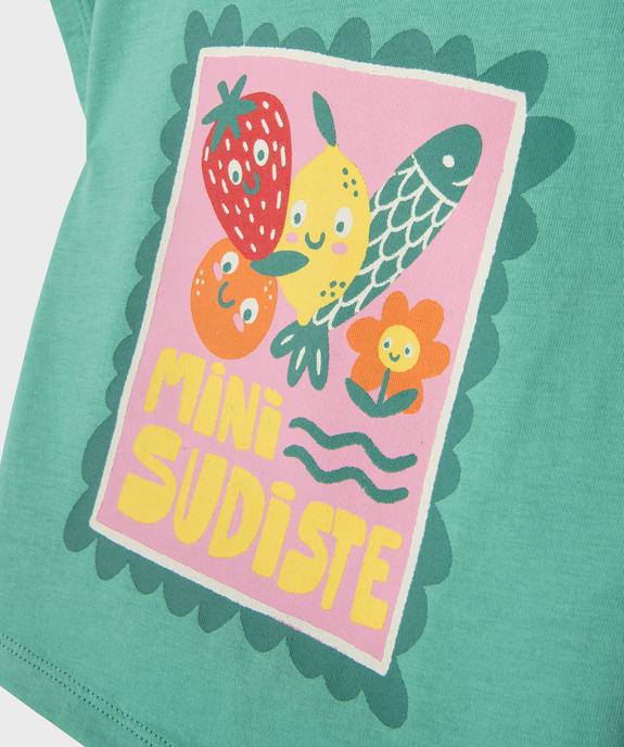 Tee-shirt manches courtes  vue3 - GEMO 4G BEBE - GEMO