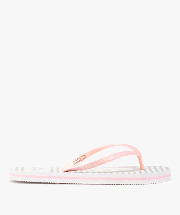 Tongs femme à brides pailletées - LuluCastagnette vue2 - LULU CASTAGNETT - GEMO