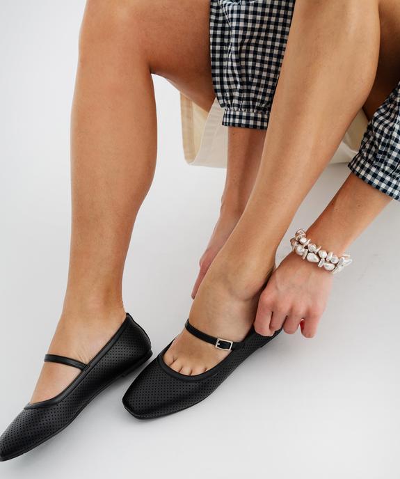 Ballerines ajourées avec bride femme - Valentina Baldano vue1 - FOLLOW ME - GEMO