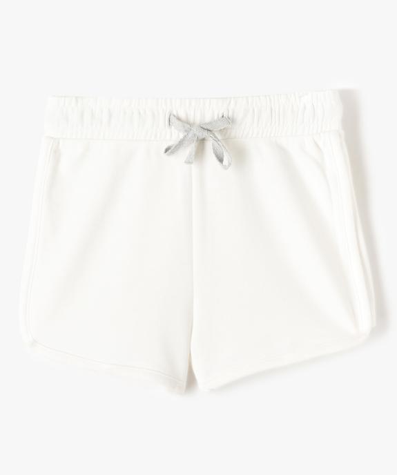 Short en maille avec taille élastiquée fille vue1 - GEMO (ENFANT) - GEMO