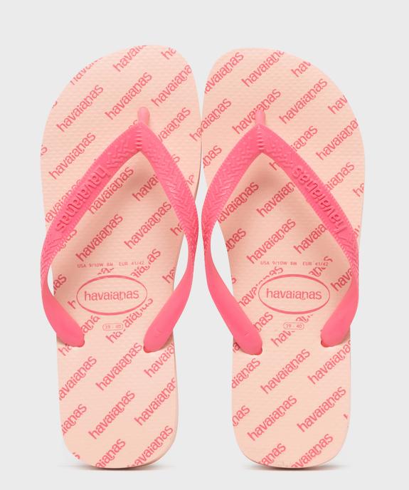 Tongs avec fines brides et semelle imprimée Top femme - Havaianas vue1 - HAVAIANAS - GEMO
