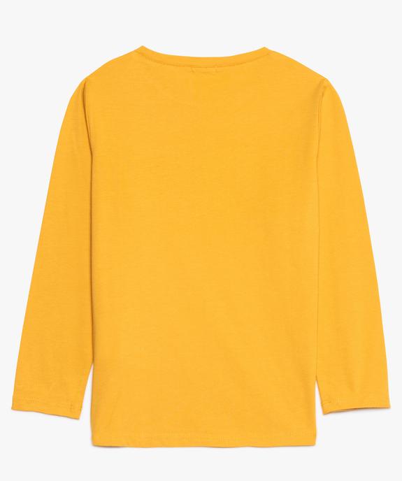 Tee-shirt garçon à manches longues à motif coloré vue2 - GEMO (ENFANT) - GEMO