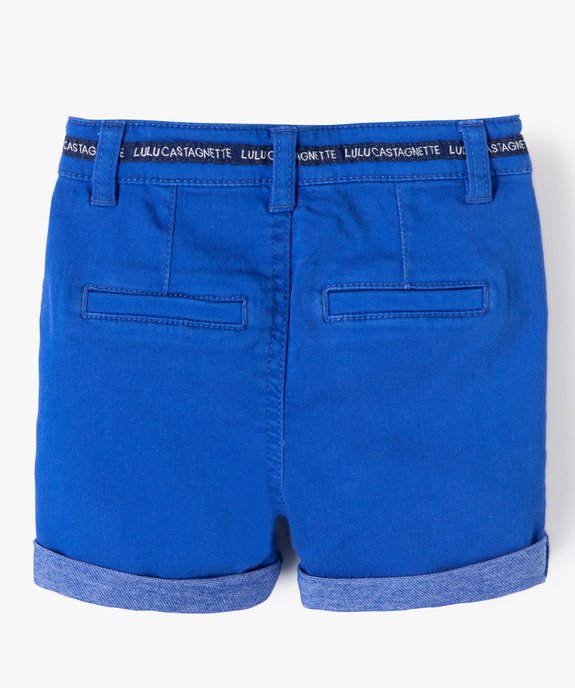 Bermuda bébé garçon extensible - LuluCastagnette vue5 - LULUCASTAGNETTE - GEMO