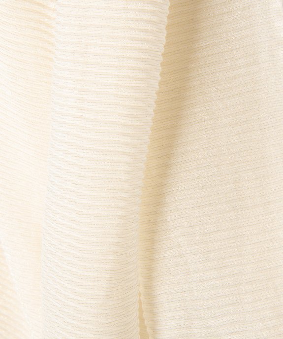 Foulard pailleté en maille gaufrée femme vue3 - GEMO (ACCESS) - GEMO