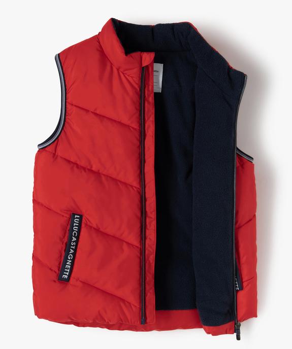 Doudoune garçon  sans manches – Lulu Castagnette vue4 - LULUCASTAGNETTE - GEMO