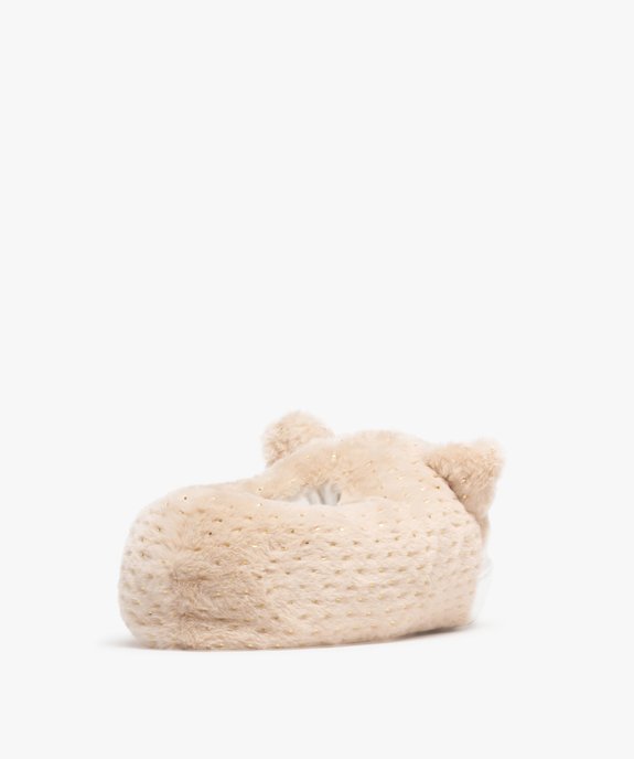 Chaussons 3D à motif chat fille vue4 - GEMO (ENFANT) - GEMO