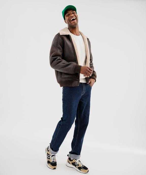 Pull en coton à col rond homme vue6 - GEMO (HOMME) - GEMO