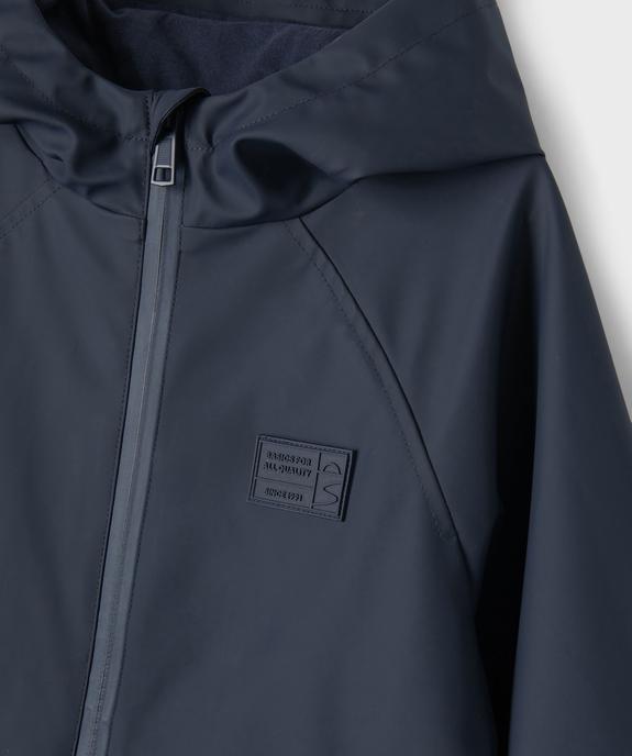 Imperméable à capuche garçon vue3 - GEMO 4G GARCON - GEMO