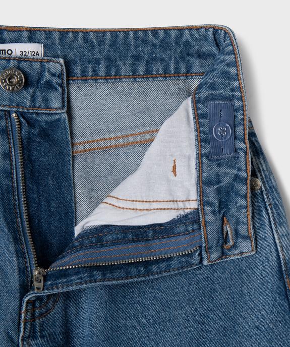 Jean baggy en coton garçon vue2 - GEMO 4G GARCON - GEMO