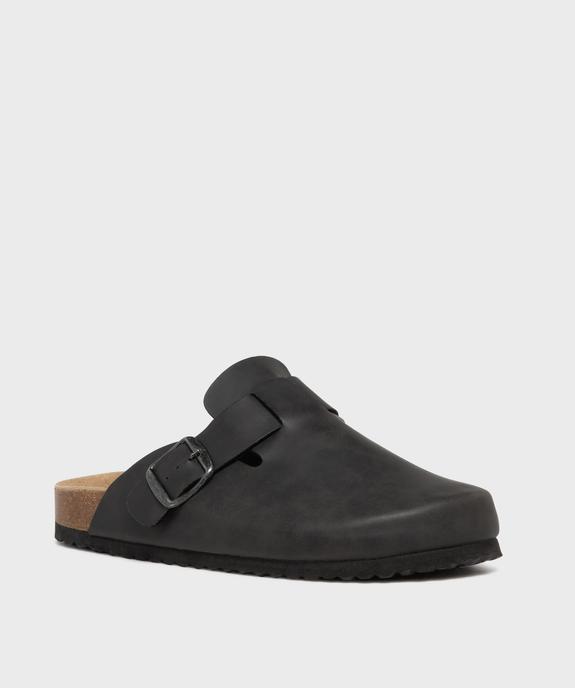 Sabots avec semelle intérieure cuir ergonomique homme vue2 - URBAN STEPS - GEMO