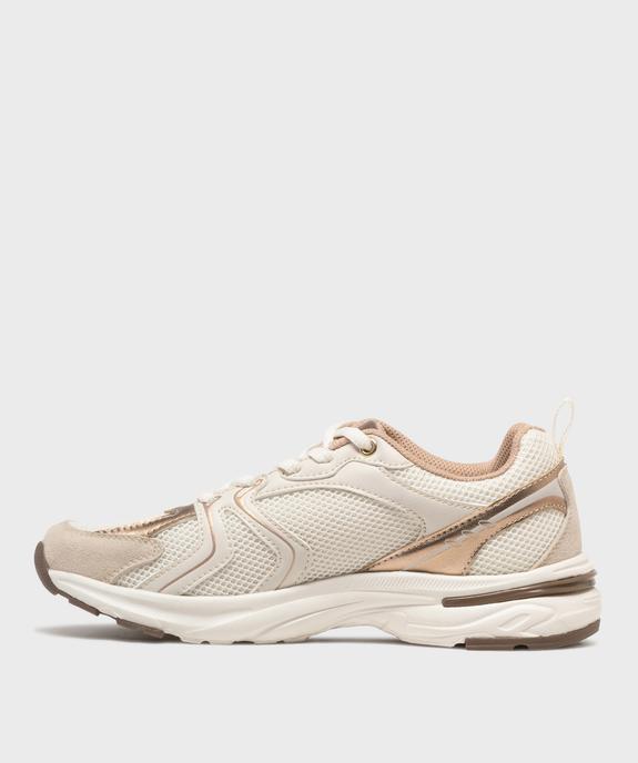 Baskets running multicolores femme - 5 Miles vue3 - 5 MILES - GEMO