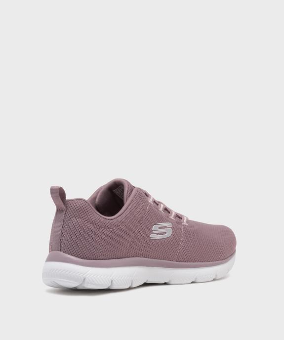 Baskets en mesh ultra légères à lacets femme - Skechers  vue4 - SKECHERS - GEMO