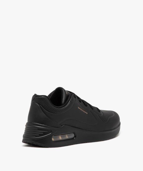 Baskets basses vegan avec semelle à mémoire de forme femme - Skechers vue4 - SKECHERS - GEMO