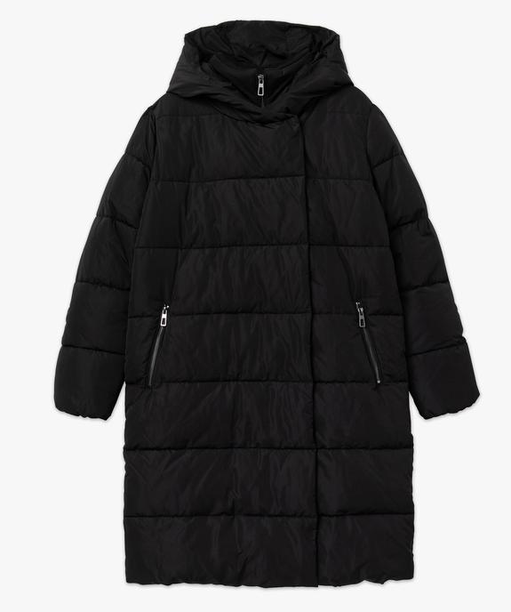 Doudoune longue à capuche femme vue5 - GEMO 4G FEMME - GEMO