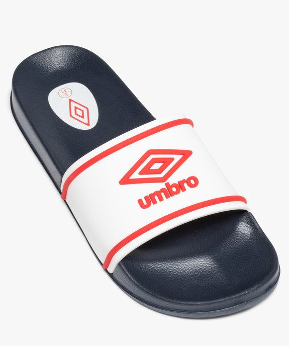 Mules de piscine homme bicolores - Umbro vue5 - UMBRO - GEMO