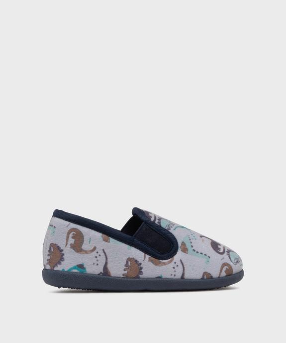 Chaussons pantoufles à motif dinosaures garçon  vue1 - GEMO 4G GARCON - GEMO
