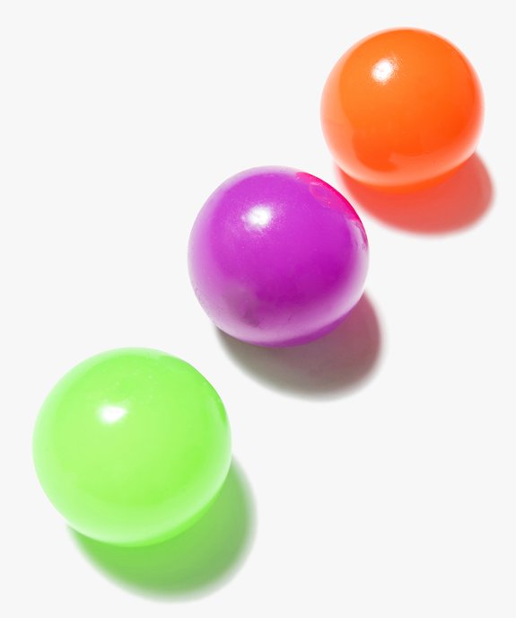 Balles néon qui brillent dans le noir - HGL vue2 - AUTRES MARQUES - GEMO