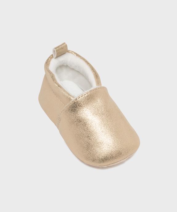 Chaussures de naissance métallisées bébé fille - Little Love vue5 - LITTLE LOVE - GEMO
