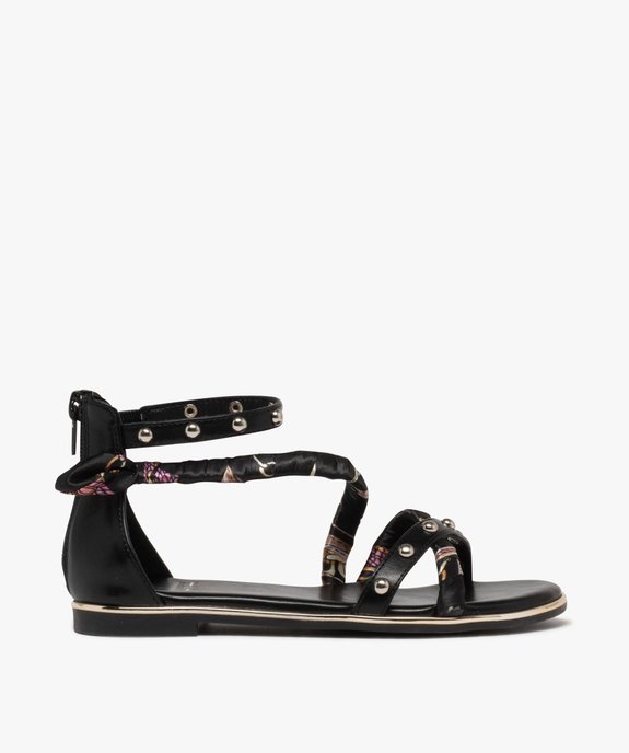 Sandales multibrides à foulard et à clous fille vue1 - LOVELY WINGS - GEMO