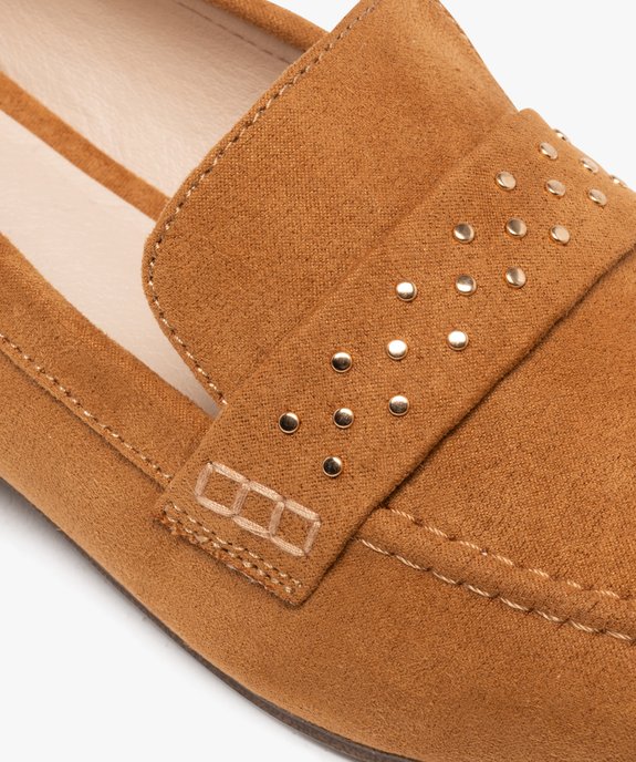 Mocassins légers en suédine femme vue7 - VALENTINA BALDANO GEMO FORGOOD - GEMO