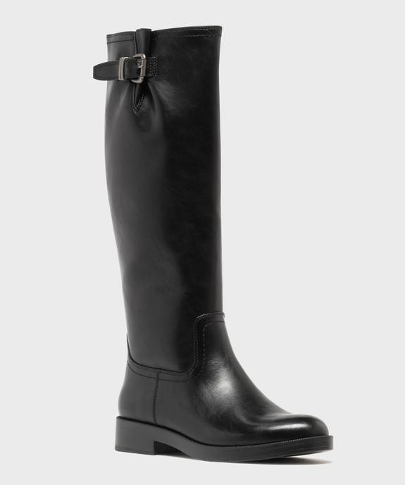 Bottes cavalières à petite boucle décorative femme - Follow Me vue2 - FOLLOW ME - GEMO